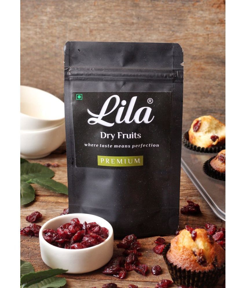     			Lila Dry Fruits Cranberry 500 gm Jar