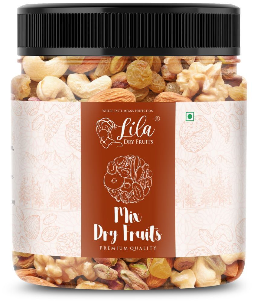     			Lila Dry Fruits Nuts & Berries 500 gm Jar