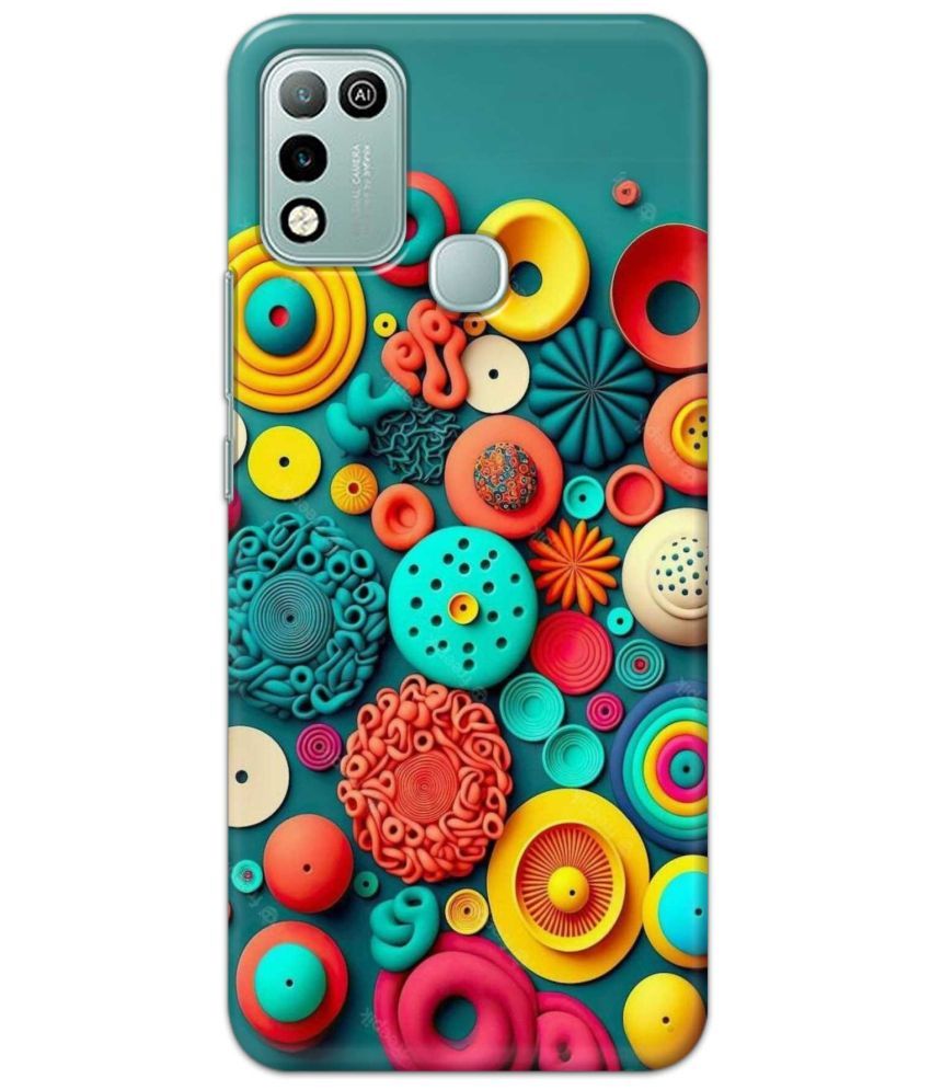     			Tweakymod Multicolor Printed Back Cover Polycarbonate Compatible For Infinix Hot 10 play ( Pack of 1 )