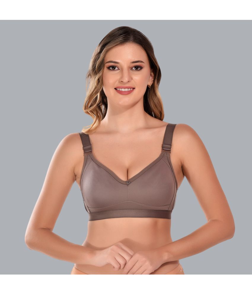     			Viral Girl Cotton Non Padded Women's T-Shirt Bra ( Brown ) VM-DAYNA-BROWN