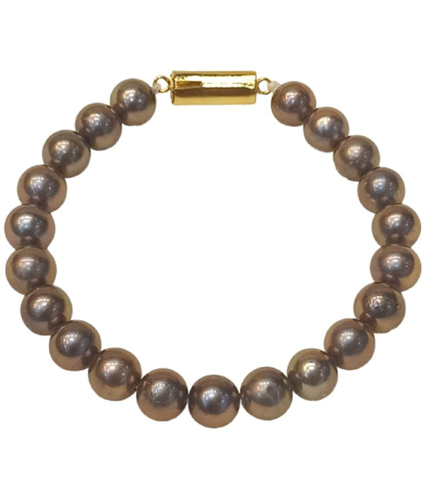     			Mannatraj Pearls & Jewellers Black Bracelet ( Pack of 1 )