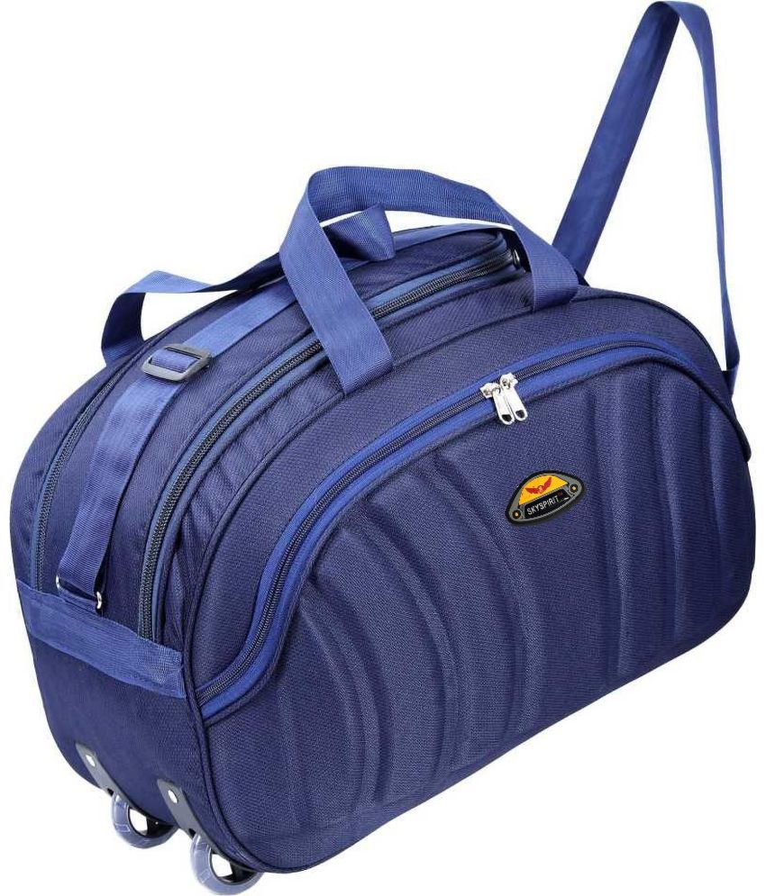     			Sky spirit 40 Ltrs Blue Polyester Duffle Bag