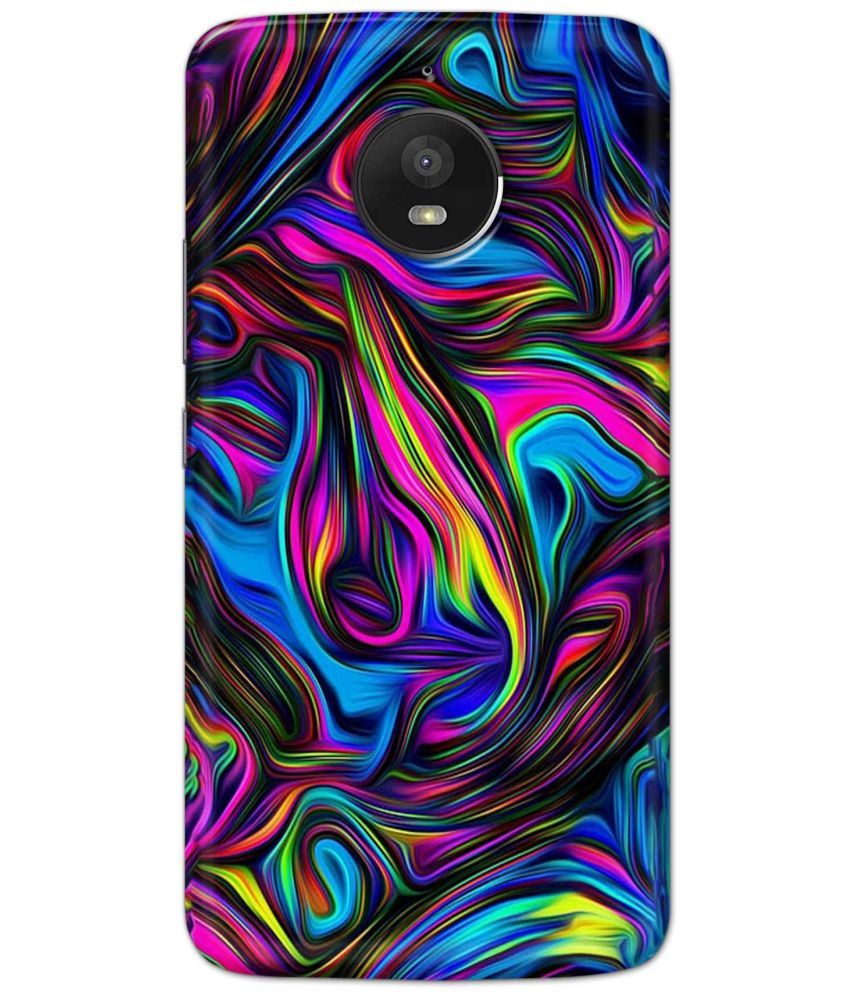     			Tweakymod Multicolor Printed Back Cover Polycarbonate Compatible For Motorola Moto E4 Plus ( Pack of 1 )