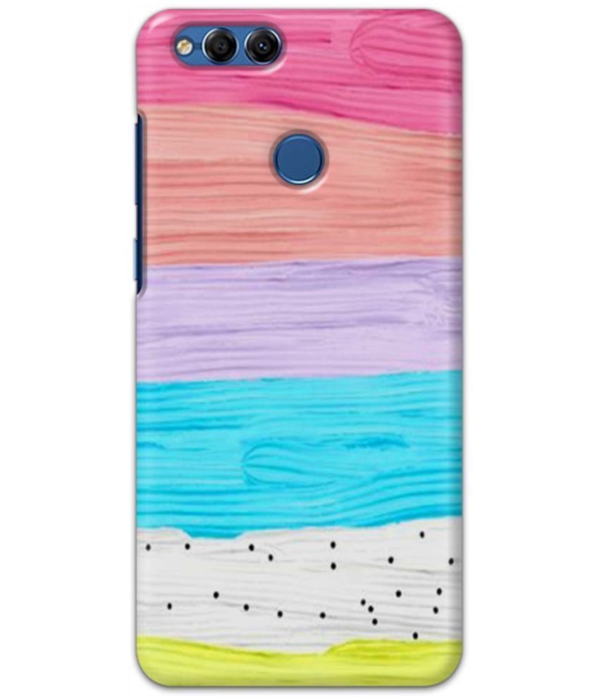     			Tweakymod Multicolor Printed Back Cover Polycarbonate Compatible For Honor 7X ( Pack of 1 )