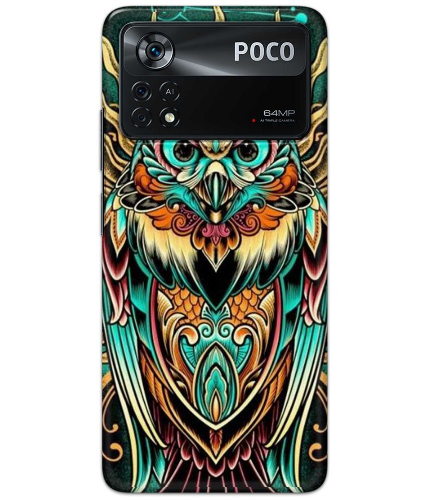     			Tweakymod Multicolor Printed Back Cover Polycarbonate Compatible For Poco X4 Pro 5G ( Pack of 1 )