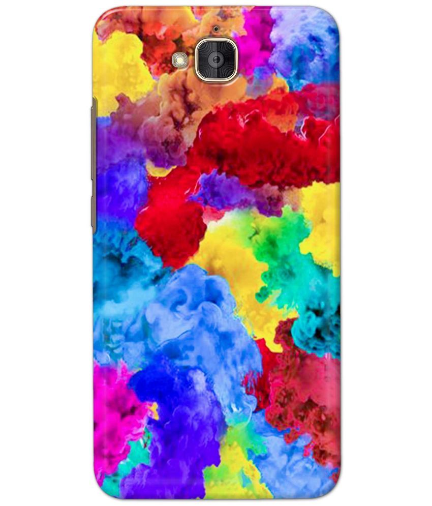     			Tweakymod Multicolor Printed Back Cover Polycarbonate Compatible For Honor holly 2 plus ( Pack of 1 )
