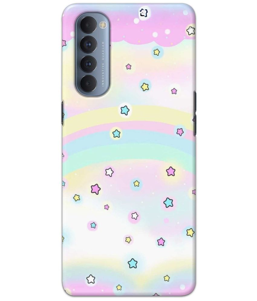     			Tweakymod Multicolor Printed Back Cover Polycarbonate Compatible For Oppo Reno 4 Pro ( Pack of 1 )