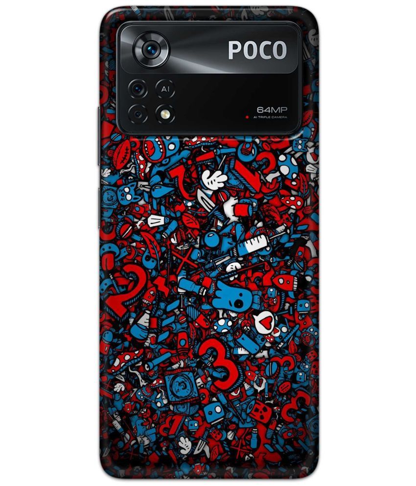     			Tweakymod Multicolor Printed Back Cover Polycarbonate Compatible For Poco X4 Pro 5G ( Pack of 1 )