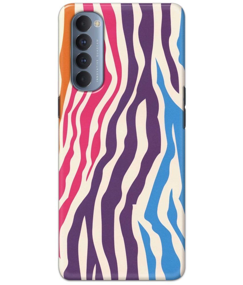     			Tweakymod Multicolor Printed Back Cover Polycarbonate Compatible For Oppo Reno 4 Pro ( Pack of 1 )