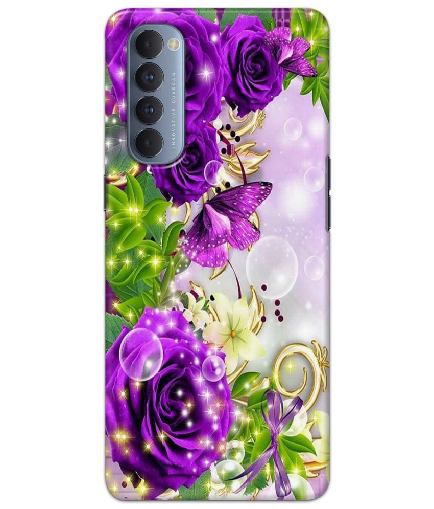     			Tweakymod Multicolor Printed Back Cover Polycarbonate Compatible For Oppo Reno 4 Pro ( Pack of 1 )