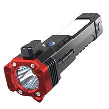 DHSMART - 3W Rechargeable Flashlight Torch ( Pack of 1 )