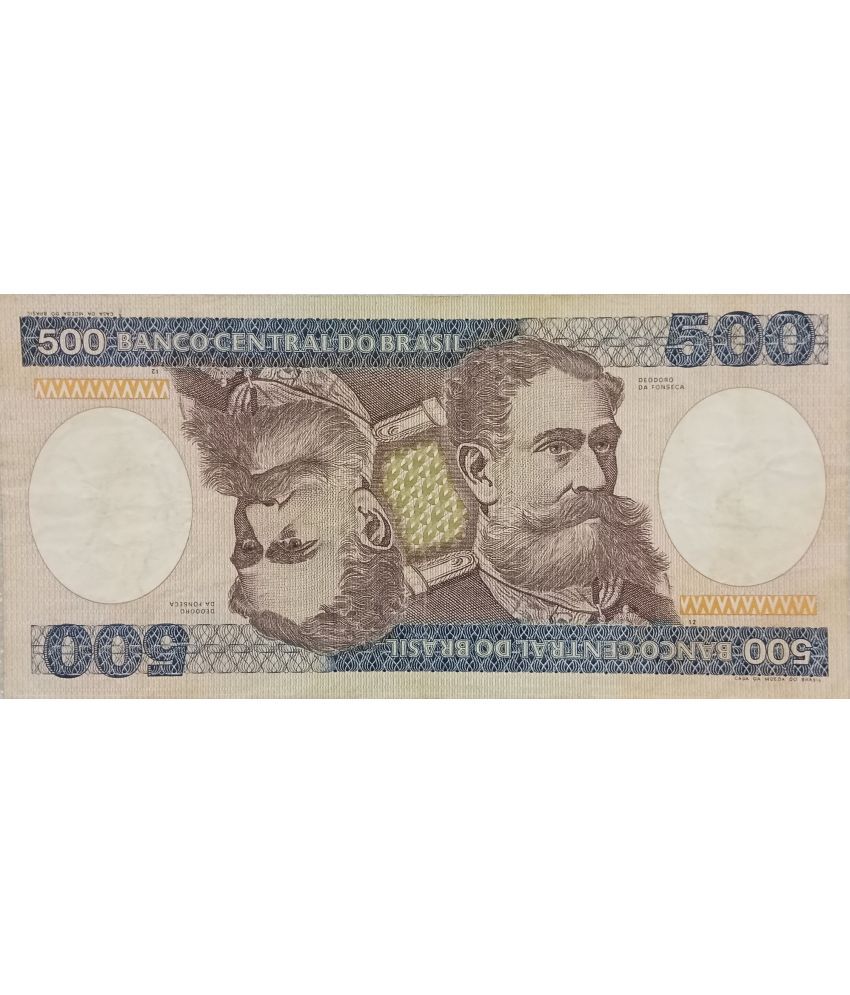     			Brasil 500 Cruzeiros 2nd Edition Top Grade Banknote