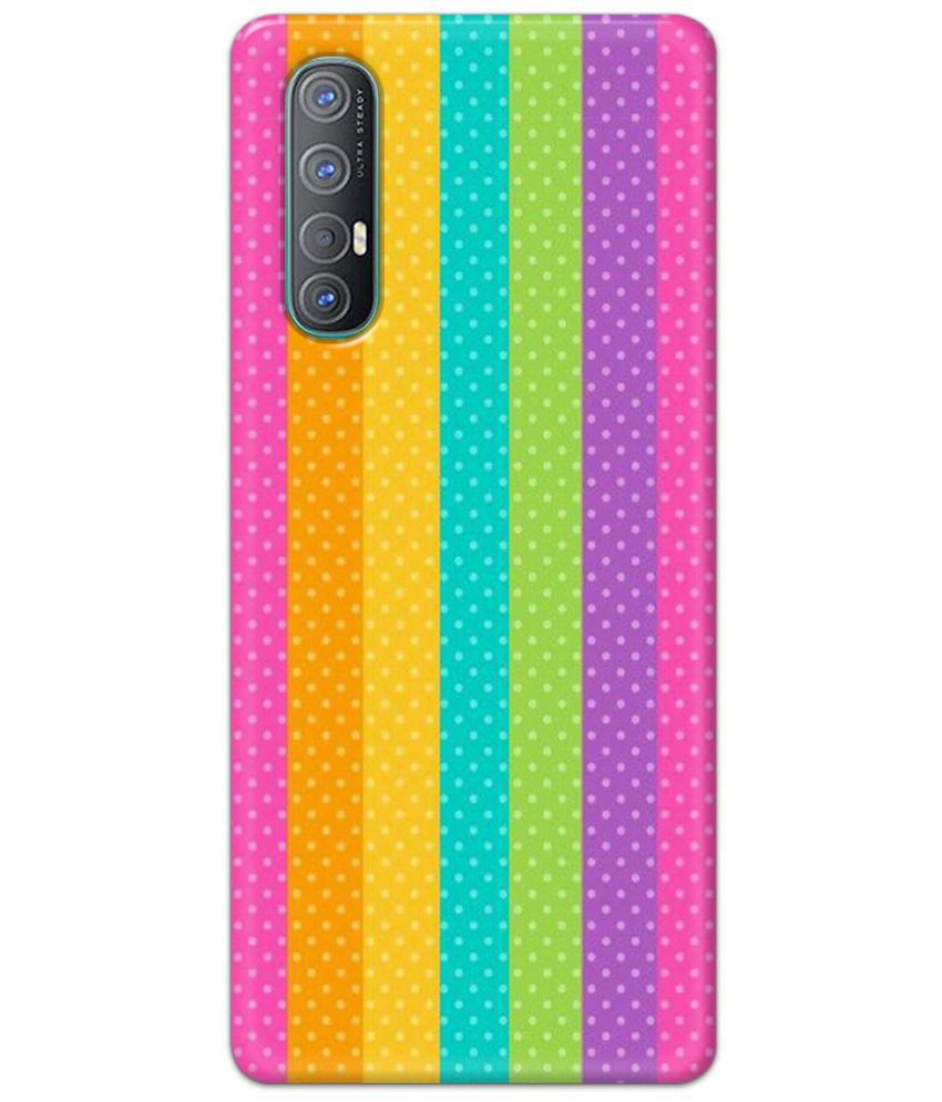     			Tweakymod Multicolor Printed Back Cover Polycarbonate Compatible For OPPO Reno 3 Pro ( Pack of 1 )