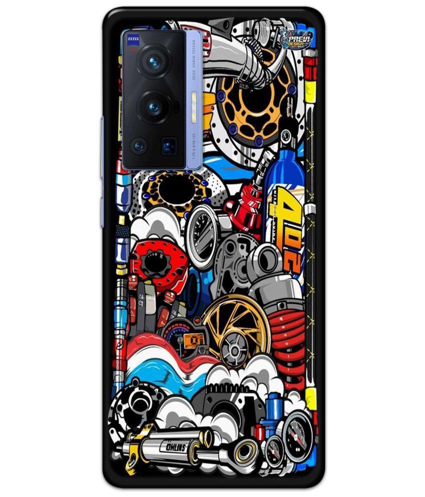     			Tweakymod Multicolor Printed Back Cover Polycarbonate Compatible For Vivo X70 pro ( Pack of 1 )