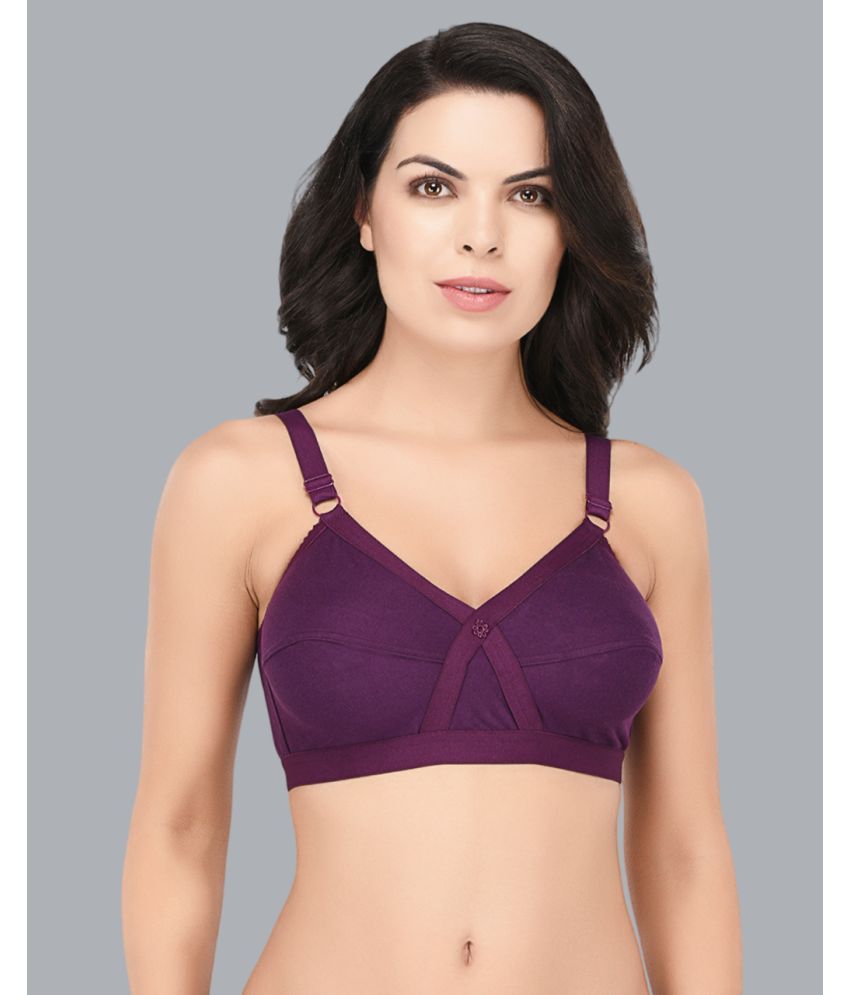     			Viral Girl Cotton Non Padded Women's Everyday Bra ( Purple ) SD-ERTINA-PURPLE