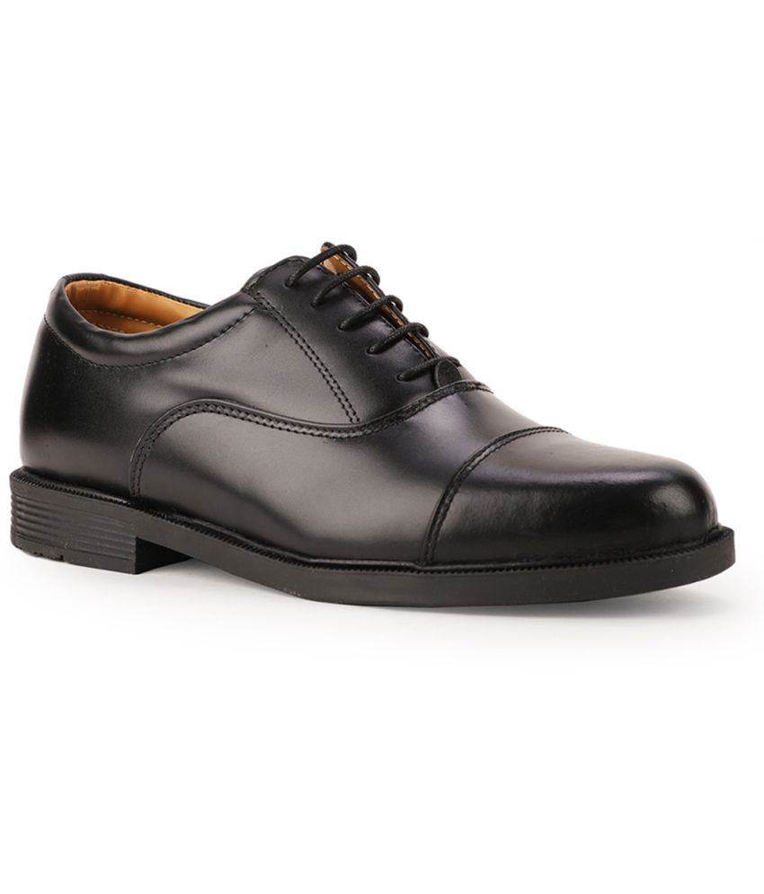     			Bata Black Men's Oxford Formal Shoes