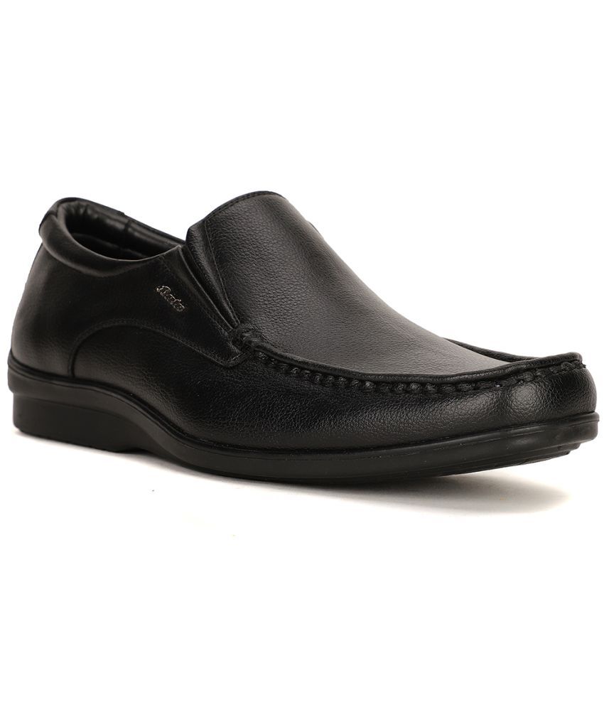     			Bata Black Men's Slip On Formal Shoes