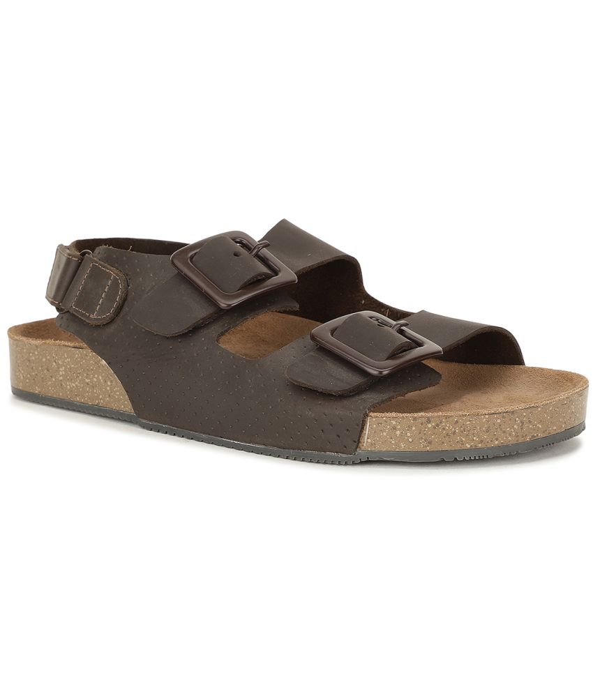     			Bata - Brown Men's Sandals