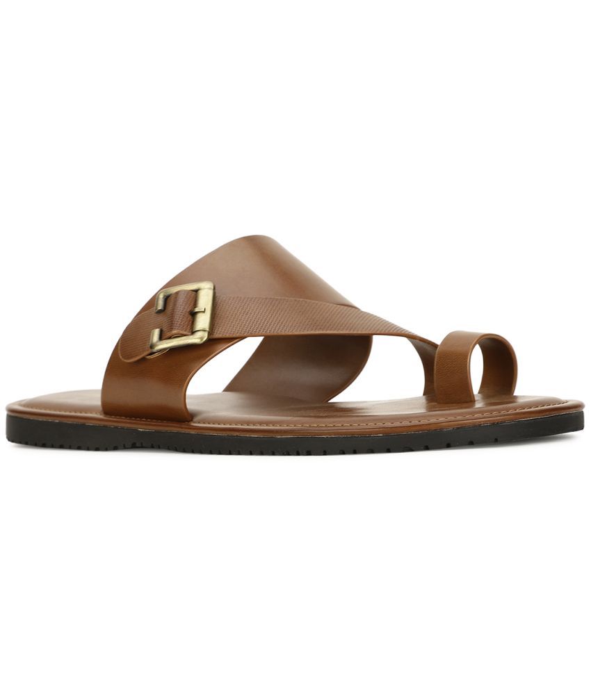     			Bata - Tan Men's Sandals