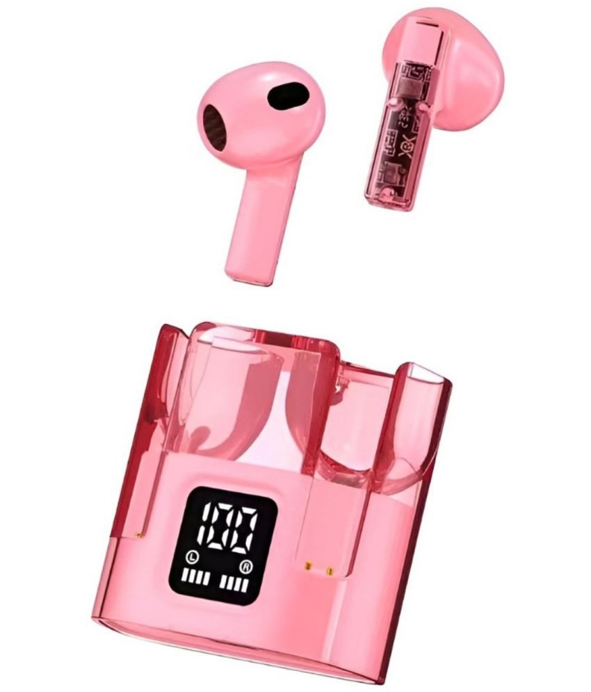     			COREGENIX G70 Bluetooth True Wireless (TWS) In Ear 24 Hours Playback Low Latency IPX4(Splash & Sweat Proof) Pink