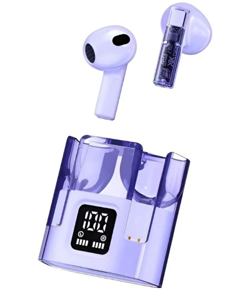     			COREGENIX G70 Bluetooth True Wireless (TWS) In Ear 24 Hours Playback Low Latency IPX4(Splash & Sweat Proof) Purple
