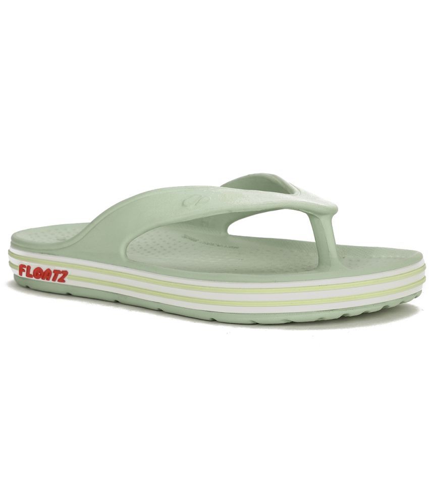     			Floatz Olive Men's Thong Flip Flop