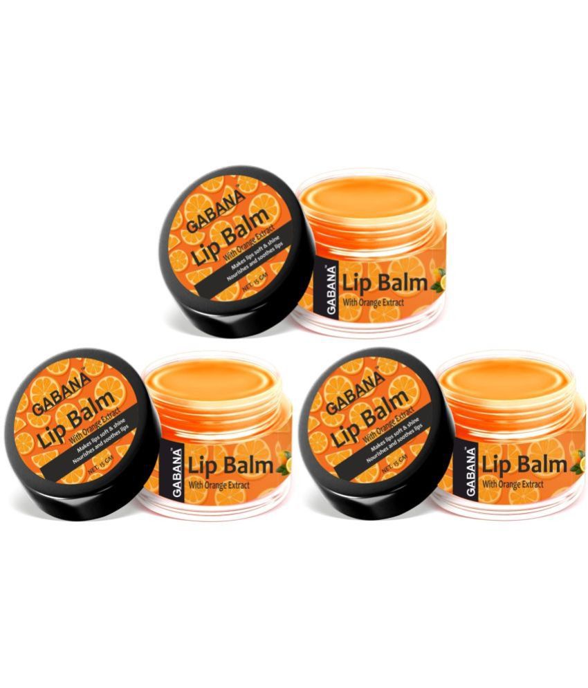     			GABANA Radiant Lip Balm ( Pack of 3 )