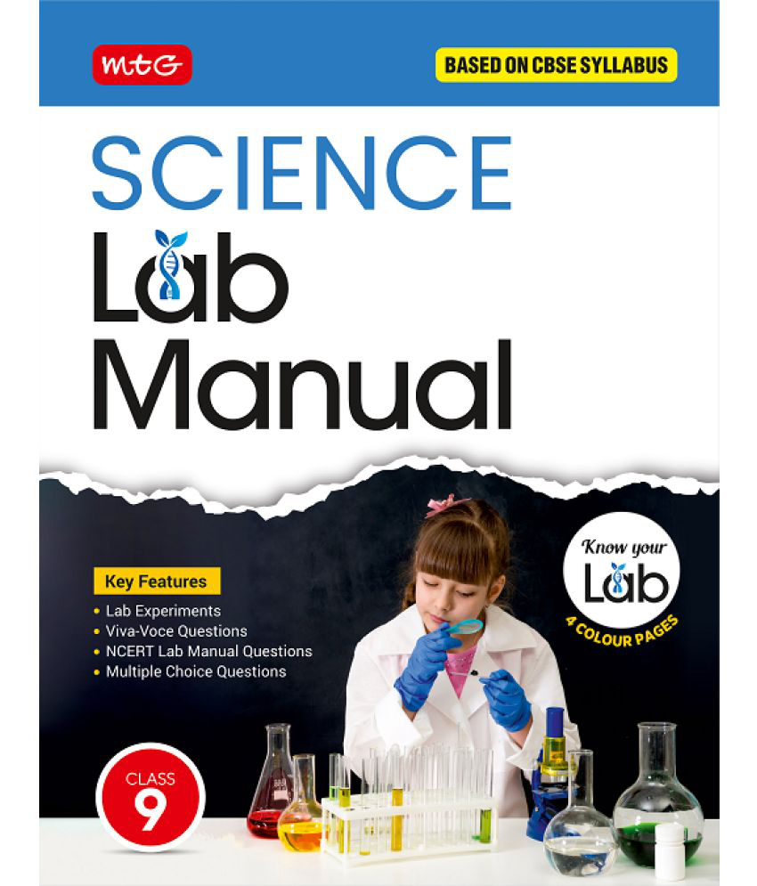     			MTG Lab Manual Class 9 Science Book | Based on CBSE Syllabus | Lab Experiments, Viva-Voce Question & NCERT Lab Manual Question For 2024-25 Exam