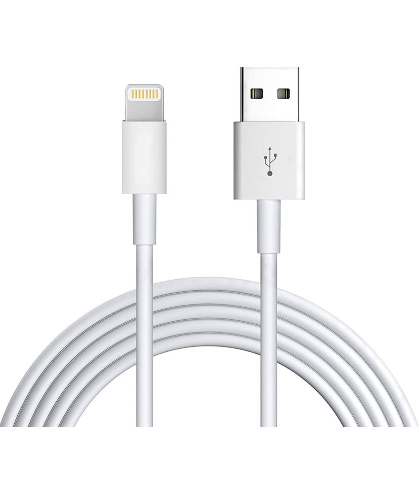     			Tecsox White 3A Lightning Cable 1 Meter