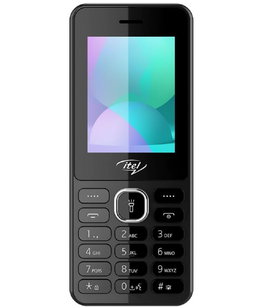     			itel it5262 Dual SIM Feature Phone Black