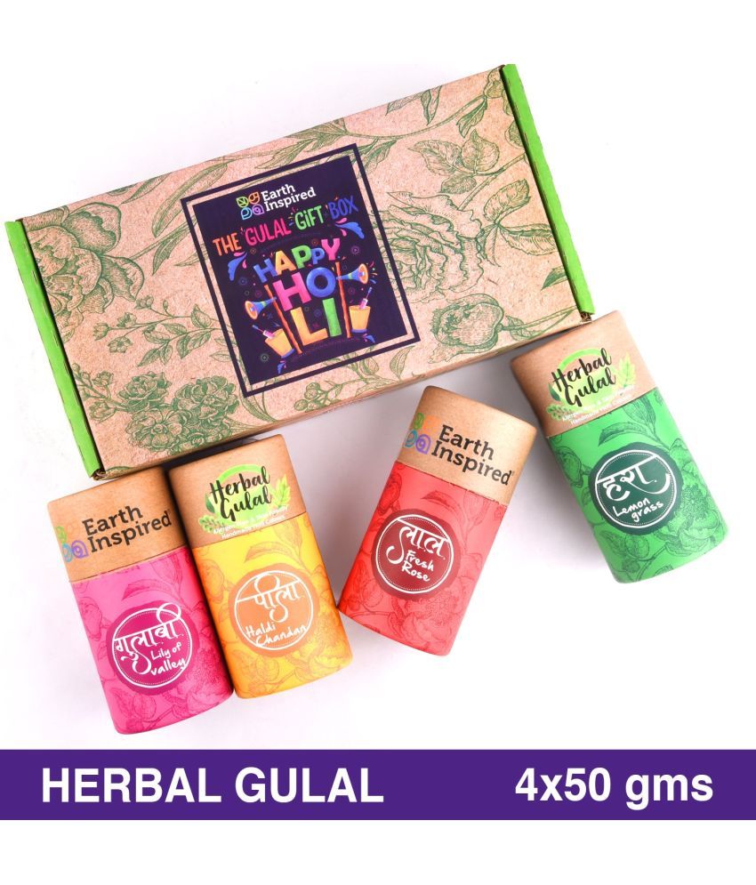     			Earth Inspired Gulal 4 IN 1 400 gm ( Pack of 4 )