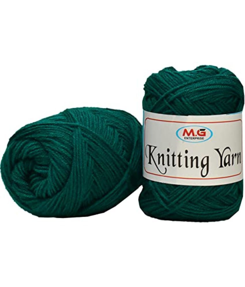     			M.G ENTERPRISE 100% Acrylic Wool Morphankhi 100 GMS Wool Ball Hand Knitting Wool/Art Craft Soft Fingering Crochet Hook Yarn, Needle Knitting Yarn Thread Dyed-PL Art-Age