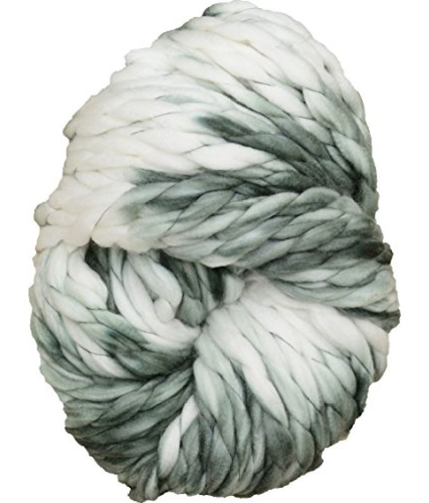     			M.G ENTERPRISE Jumbo Finger Knitting Yarn and Arm Knitting Wool Yarn- Grey Mix (300 gm)