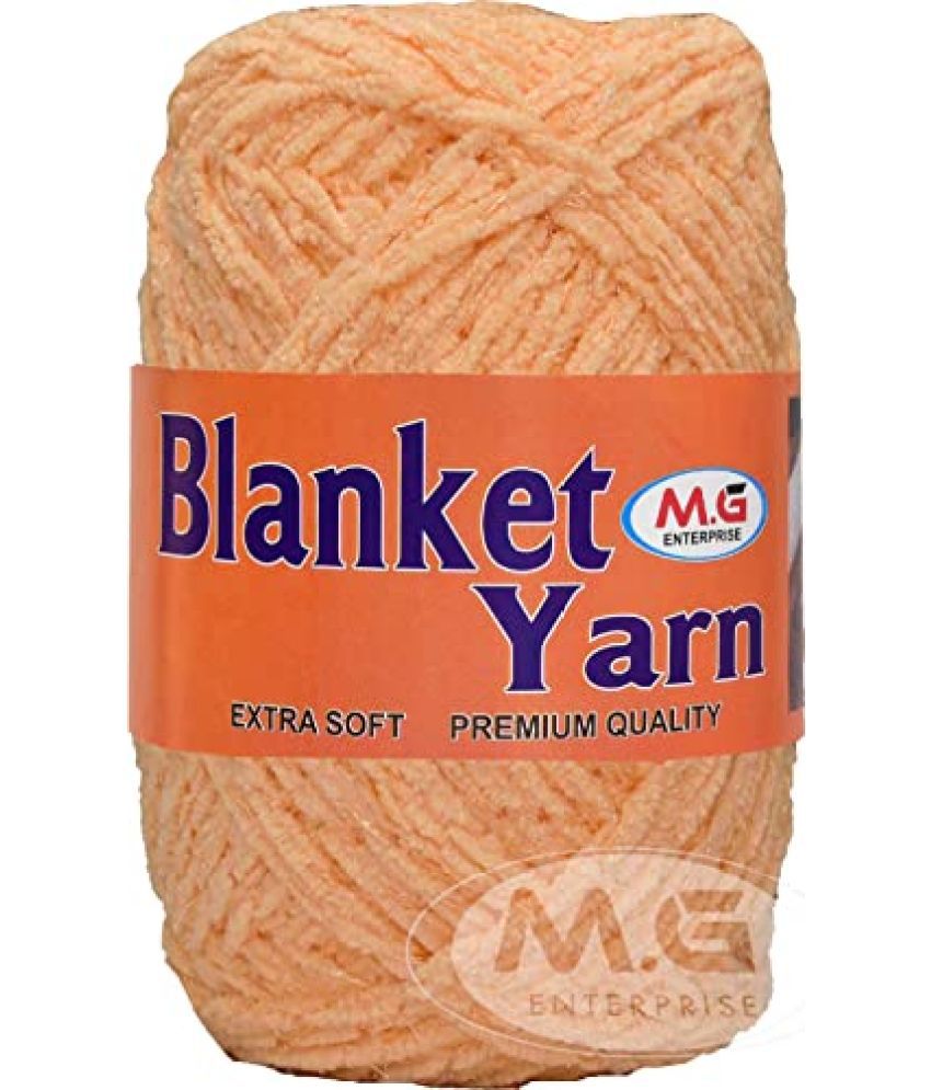     			M.G ENTERPRISE Knitting Yarn Thick Chunky Wool, Blanket Baba WL 200 gm Best Used with Knitting Needles, Crochet Needles Wool Yarn for Knitting