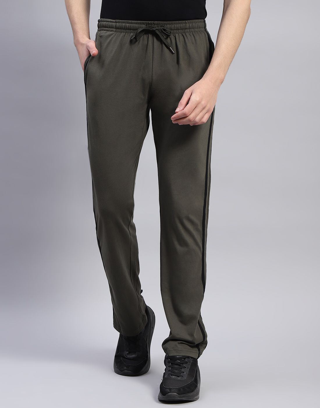     			Monte Carlo Green Cotton Blend Men's Trackpants ( Pack of 1 )