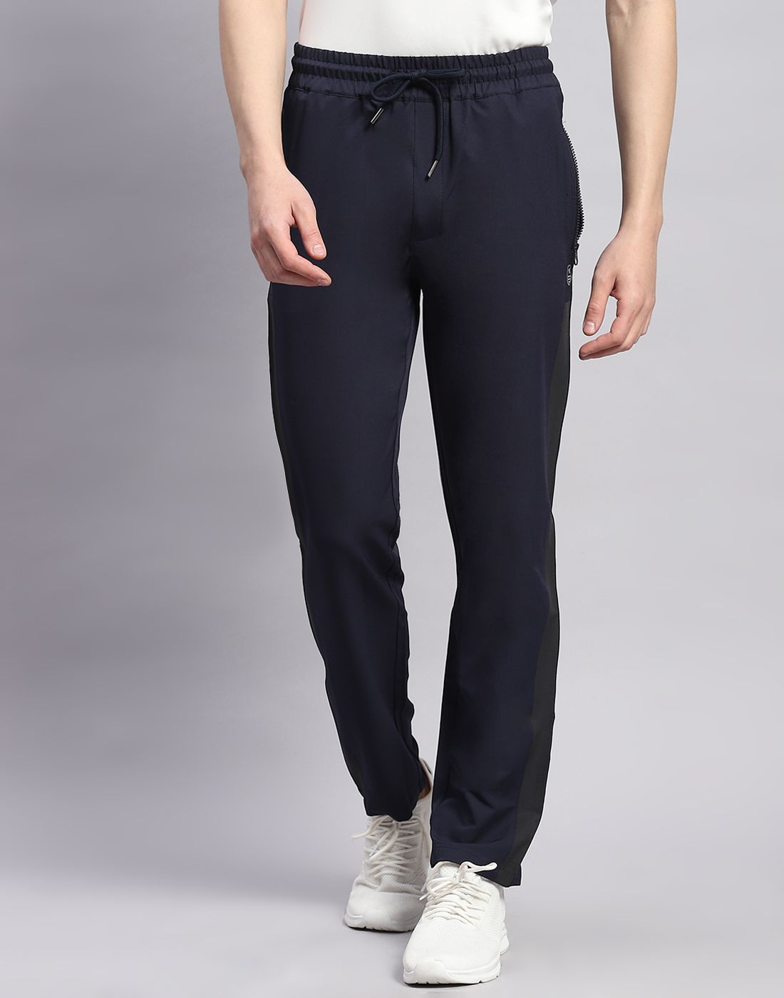     			Monte Carlo Navy Blue Polyester Blend Men's Trackpants ( Pack of 1 )
