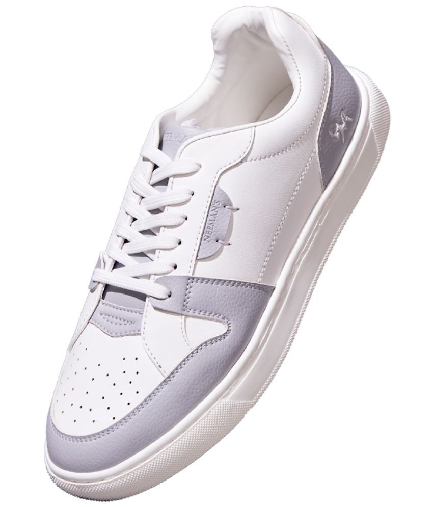     			Neemans Retro SLick Sneaker Grey Men's Sneakers