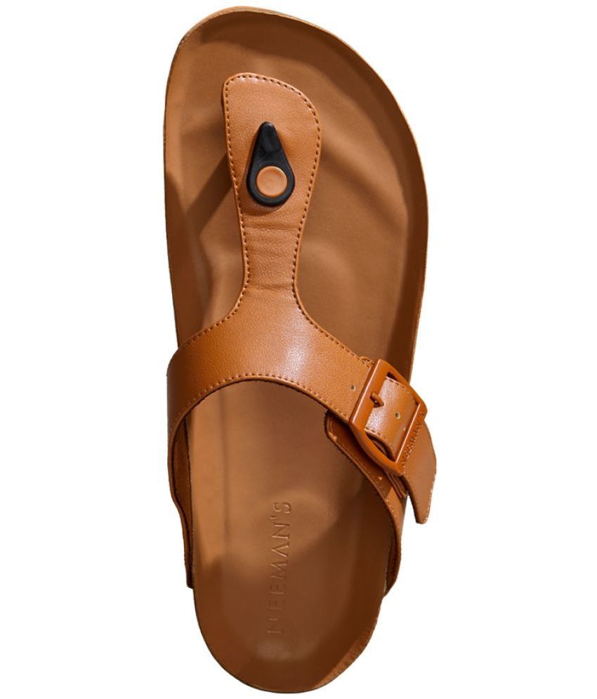     			Neemans - Tan Men's Sandals