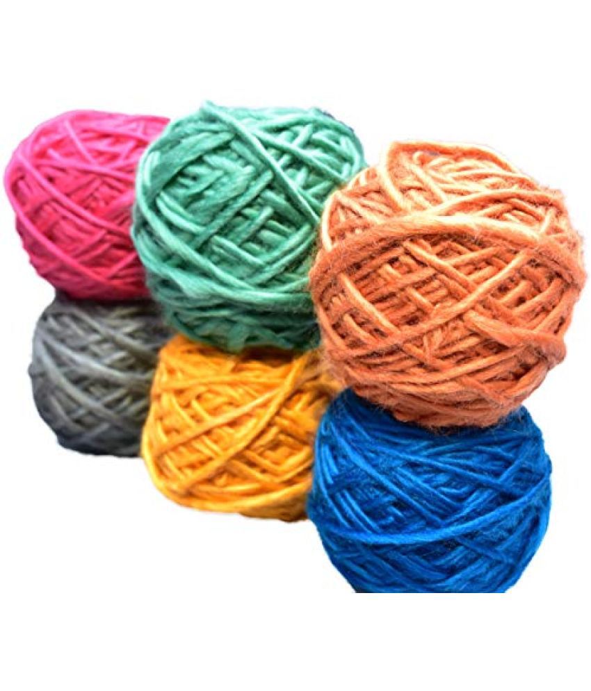     			Vardhman 100% Acrylic Wool White (14 pc) Baby Soft Wool Ball Hand Knitting Wool/Art Craft Soft Fingering Crochet Hook Yarn, Needle Knitting Yarn Thread Dyed