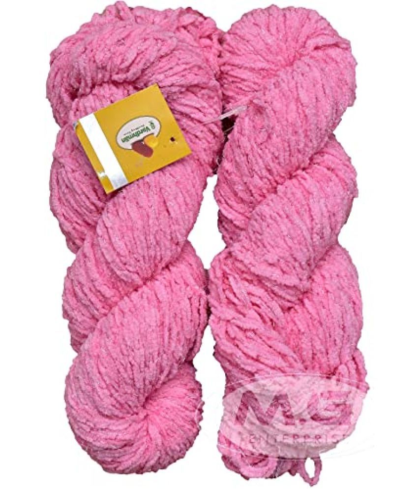     			Vardhman Knitting Yarn Thick Chunky Wool, Puffy Gajri 400 gm Best Used with Knitting Needles, Crochet Needles Wool Yarn for Knitting. by Vardhman