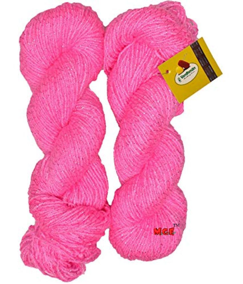     			Vardhman Knitting Yarn Wool SL Deep Pink 400 gm Best Used with Knitting Needles, Crochet Needles Wool Yarn for Knitting. by Vardhman