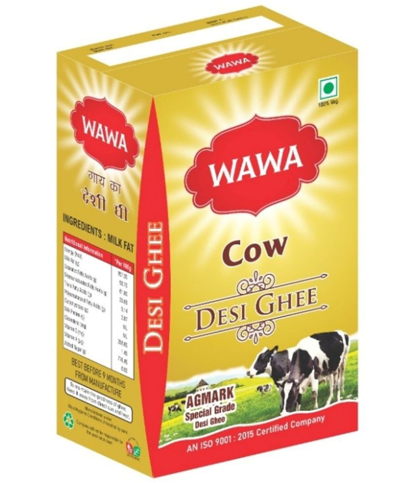     			Wawa Pure Cow Ghee for Better Digestion and Immunity Ghee 1 L