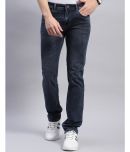 Monte Carlo Slim Fit Washed Men's Jeans - Blue ( Pack of 1 )