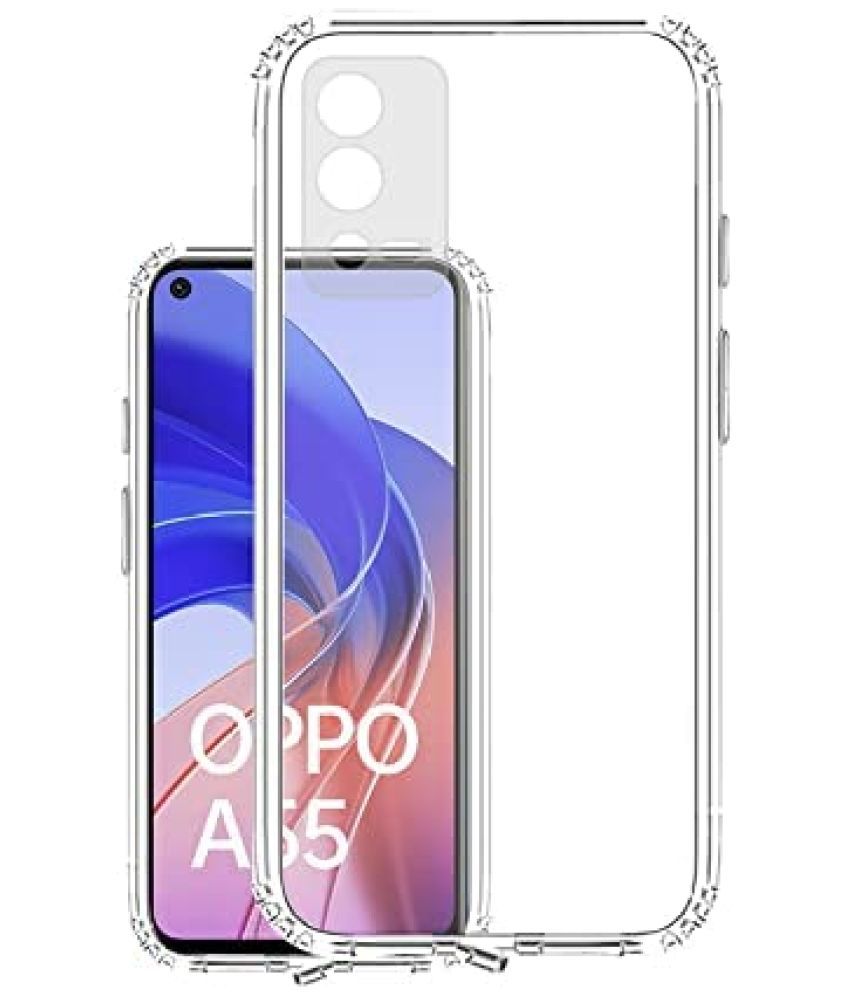     			Bright Traders Plain Cases Compatible For Silicon OPPO A55 4G ( Pack of 1 )