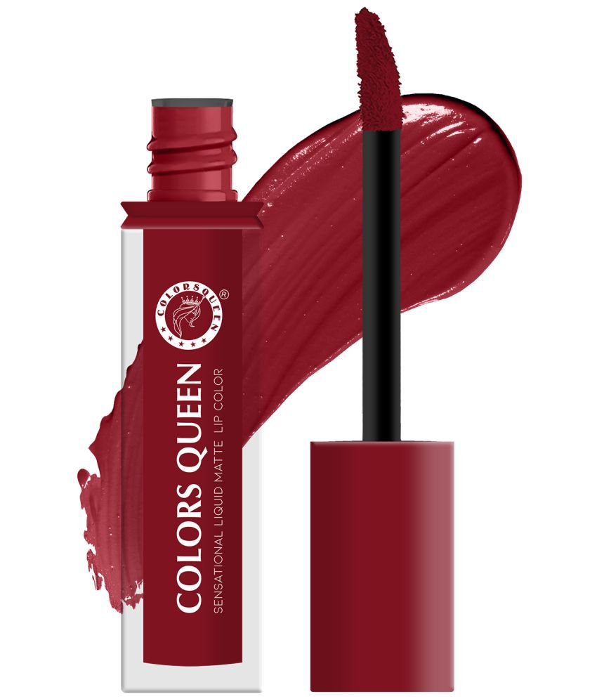     			Colors Queen Iconic Red Matte Lipstick 7g
