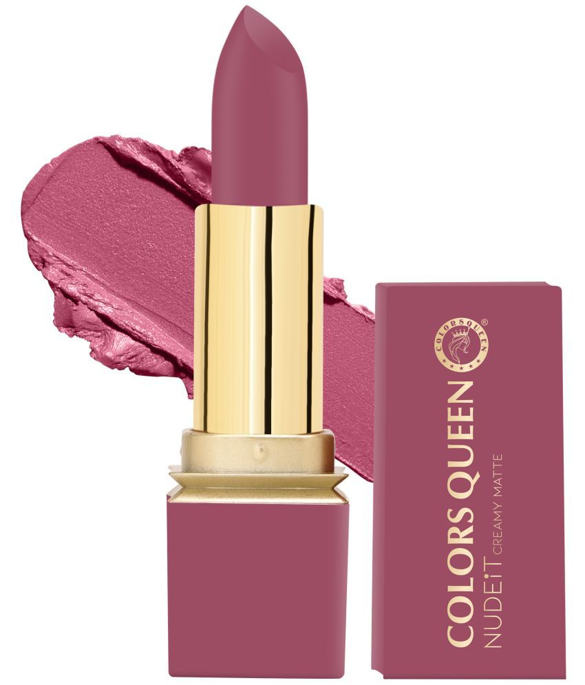     			Colors Queen Purple Matte Lipstick 3.6