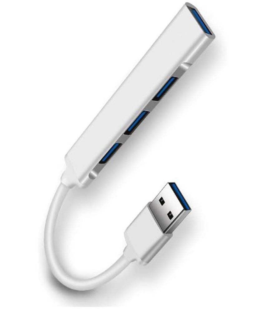     			EKRAJ 4 port USB Hub Hi-Speed 3.0 Slim Hub