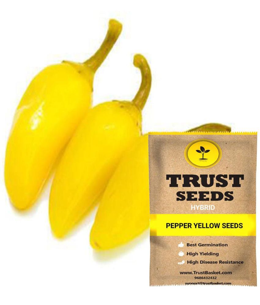     			TrustBasket Yellow Pepper Vegetable Seeds (15 Seeds)