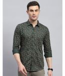 Monte Carlo 100% Cotton Regular Fit Printed Full Sleeves Men's Casual Shirt - Green ( Pack of 1 )