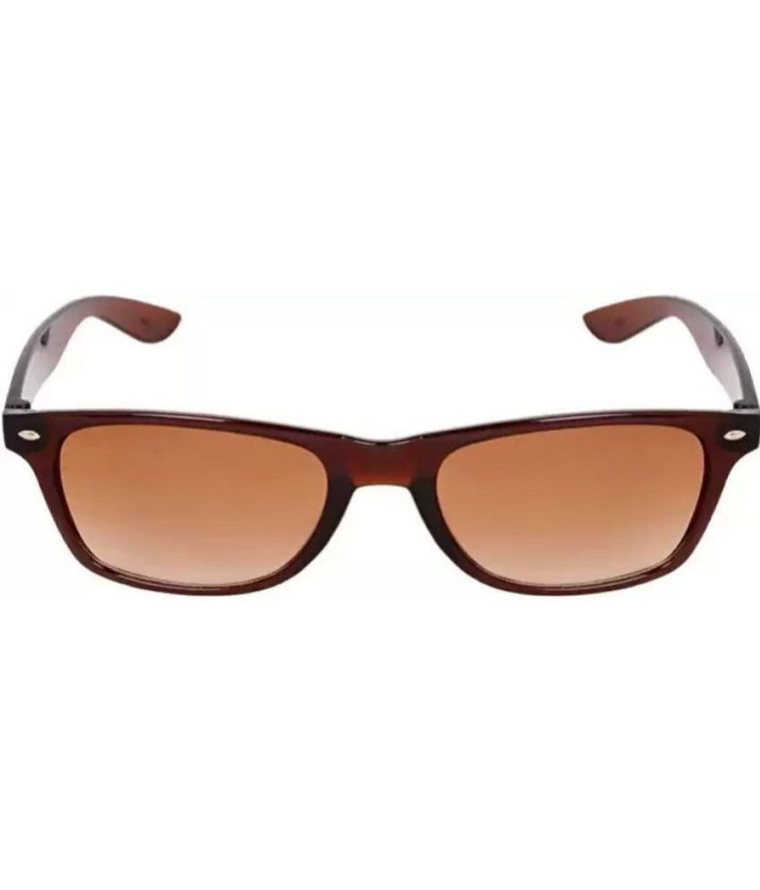     			Funk Brown Square Sunglasses ( Pack of 1 )